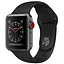 Apple Watch Series 3 GPS + Cellular 38mm Space Gray Aluminum w. Black Sport B. (MQJP2) - миниатюра 1