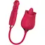 Вібратор Rouge Velvet Rose Aurora 33 см червоний - мініатюра 1