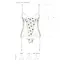 Корсет із підв'язками + стрінги Passion LOVELIA CORSet white L/XL - мініатюра 7