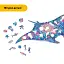 Дерев'яний фігурний пазл Фантастичний Скат, А3, Дерев'яна коробка 200 елементів - мініатюра 2