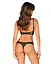 Комплект Obsessive Roxelia 2-pcs crotchless Set M/L - мініатюра 2