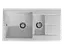 Кухонная мойка Fancy Marble Alabama белый 107080001 - миниатюра 1