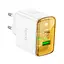 Зарядний пристрій Hoco CS42a 30W адаптер живлення на 2 виходи + кабель Usb-C Lightning білий - мініатюра 4