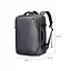 Рюкзак Mark Ryden 9993KR 29-43л с отделением для ноутбука до 17,3" и USB-портом Gray (18182) - миниатюра 3