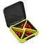 Кейс для капсул Fitseven UZSPACE TP005GY, графітовий з жовтим - мініатюра 3