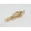 Золота брошка Гаразд з діамантами. 3080723 - мініатюра 3