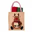Подарочный набор полотенец в мешочке Ardesto Christmas Deer 38х63см, 2шт, 100% хлопок, красный pbe0050362 - миниатюра 2