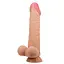 Фалоімітатор Pretty Love Sliding Skin Bendable 9.4'' 24 см тілесний - мініатюра 4