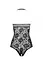 Бодистокинг Passion BS094 black - миниатюра 4