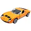 Колекційна машинка Lamborghini Miura P400 SV KT5390W (Orange) масштаб 1:42 Kinsmart - мініатюра 1