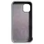 Чохол Epik Silicone Case Full Protective with Ring для Apple iPhone 15 Pro 6.1 Grey - мініатюра 2