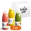 Смузи FreshMe Triple Treat Зеленое, манго и клубника Набор 250 мл х 7 шт - миниатюра 1