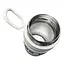 Термокружка Gucgres из нержавеющей стали с сеткой заварником белый 400 мл - миниатюра 4