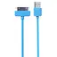 Кабель для iPhone 4, 4s - 30pin Remax Light 1 м голубой - миниатюра 1