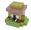 Магнітний конструктор Minecraft Будинок із цегли на 122 деталі (MRA-H004) - мініатюра 2