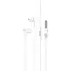 Провідні вакуумні навушники Hoco M99 Celestial universal earphones with microphone, 3.5mm, 1.2m, white - мініатюра 1