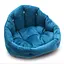 Лежак Zoo-hunt для собак та котів Фараон бірюзовий №1 32х43х31 см - мініатюра 1