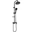 Душова система Rea Luis black чорний з мильницею REA-P7005, Чорний - мініатюра 1