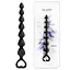 Анальні намиста Glamy Black Love 18 см (чорний) - мініатюра 2