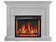 Камінокомплект ArtiFlame Monferrato AF28S білий - мініатюра 1
