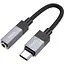Цифровий аудіо перехідник Hoco UPA32C з USB Type-C на 3.5 мм для навушників - мініатюра 1