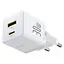 МЗП Baseus Palm Fast Charger 30W (1USB-A/1C) (P1011160A) Moon White - мініатюра 4