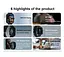 Смарт-часы Smart Watch iMiki ST-2 IP68 AMOLED Blue - миниатюра 2