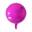 Куля повітряна фольгована (55 см) Кругла яскраво-рожева - мініатюра 1