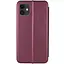 Шкіряний чохол-книжка Classy для Apple iPhone 11, 6.1 Бордовий - мініатюра 3