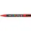 Маркер Uni Posca червоний 0.9-1.3 мм (PC-3M.Red) - мініатюра 1