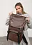 Рюкзак ролл Sambag унисекс RollTop LTT шоколадный 41 x 30 x 16 см (24238020) - миниатюра 4