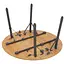 Стіл Bo-Camp Poundbury Round 90x90 cm Brown (1404656) - мініатюра 8