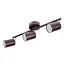 Светильник Brille настенный-потолочный спот поворотный накладной HTL-207/3 GU10 BR - миниатюра 1