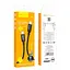 Кабель HOCO X89 Wind 60W charging data cable Type-C to Type-C Black - мініатюра 2