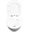 Подвесной унитаз Rea Arte dark grey белый REA-C5000, Белый - миниатюра 5