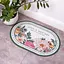 Діатомітовий овальний килимок для дому Have A Nice Day 38×58 (см) вологопоглинальнючий килимок для кухні ванни та туалету Yiwu HP-42-59 - мініатюра 2