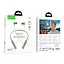 Наушники беспроводные, вакуумные, Hoco ES72, BT5.4, 200mAh, 30h, 85cm, gray - миниатюра 4