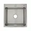 Кухонная мойка Gappo GS5050 накладная 500x500 мм, нержавеющая сталь, Нержавеющая сталь - миниатюра 1