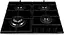 Варочная поверхность газовая Hansa 59 см чугун черный - миниатюра 8