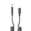 Адаптер XO NB-R255A Lightning to 3.5 мм Чорний - мініатюра 6