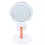 Дзеркало косметичне настільне із підставкою для телефона  LED підсвіткою Bailong BL-JG-003 - мініатюра 3