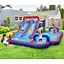 Надувний парк Costway Fun Kids із водними гірками (без вентилятора) - мініатюра 3