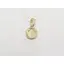 Золота підвіска Столична Ювелірна Фабрика з фіанітом. 441061Ж - мініатюра 2