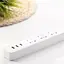 Сетевой фильтр Xiaomi Mi Power Strip (3 розетки 3 USB) 27 W Fast Charge (NRB4049CN) - миниатюра 2