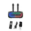 Портативна Bluetooth-колонка з радіомікрофоном і RGB-підсвіткою, ZQS4247 бездротова акустична система з TWS-режимом - мініатюра 6