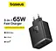 Сетевое зарядное устройство для Baseus Cube Pro Fast Charger 2C+U 65 W EU Cluster P10152301113-00 Черный - миниатюра 3