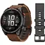 Смарт-часы Garmin Fenix 8 Pro AMOLED Sapphire 47 мм Carbon Gray DLC Titanium with Chestnut Leather Band 010-03198-40 (145040) - миниатюра 1