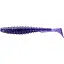 Силікон FishUP U-Shad 4" #060 - Dark Violet/Peacock & Silver (8 шт/уп) - мініатюра 1