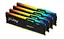 Память для настольных компьютеров Kingston FURY 64GB (4x16GB) DDR5 6000MHz Beast Black RGB (KF560C40BBAK4-64) - миниатюра 1