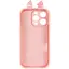 Чохол Epik TPU Toys Case with Ears для Apple iPhone 12 Pro 6.1 Light Pink - мініатюра 3